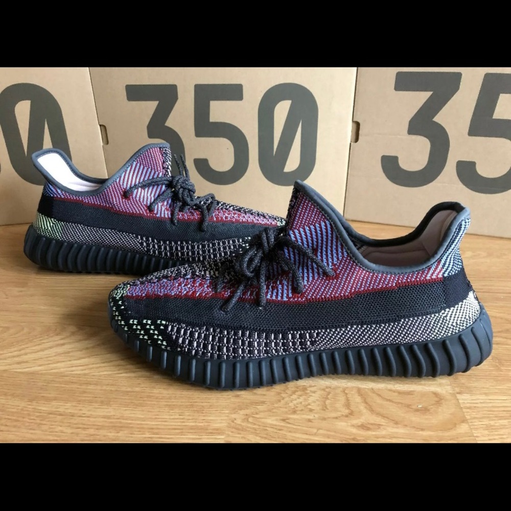 New Yeezy Boost 350 V2 Yecheil Reflective Size 13 - Picture 2 of 5